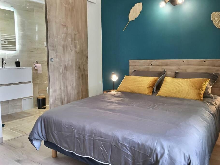 Bleu Lavande 1 - Appartement Cosy Ambiance Village อิสทร์ ภายนอก รูปภาพ